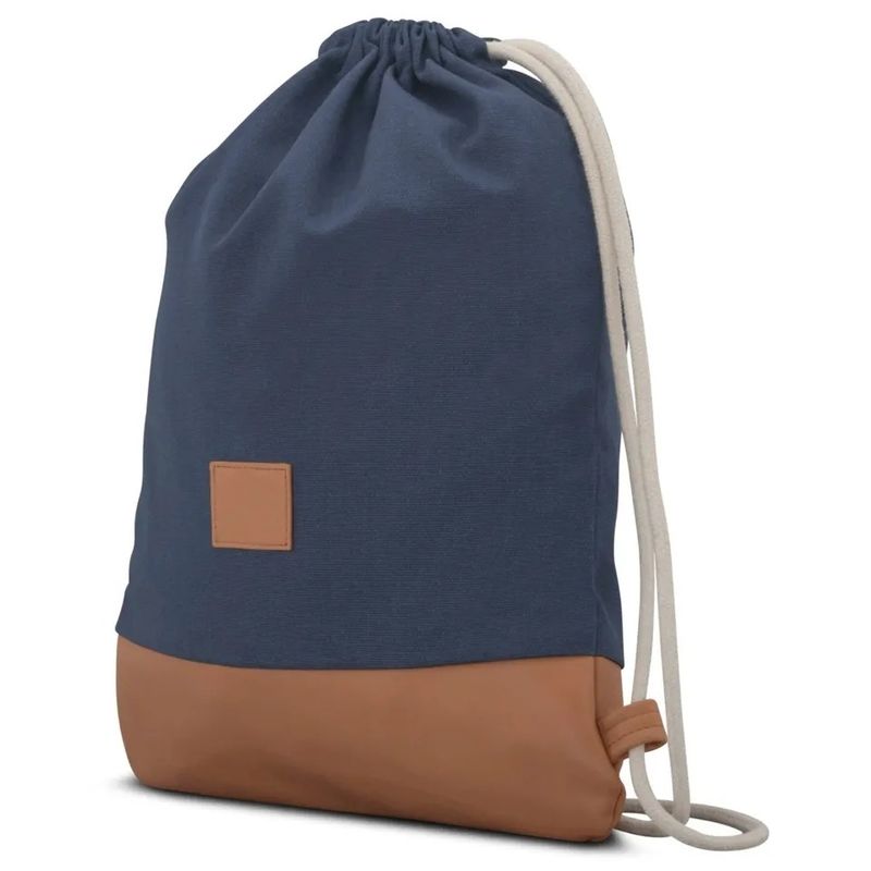 Custom Logo Soft-loop Cotton Cloth Drawstring Bag for Gym and Outdoor Activities