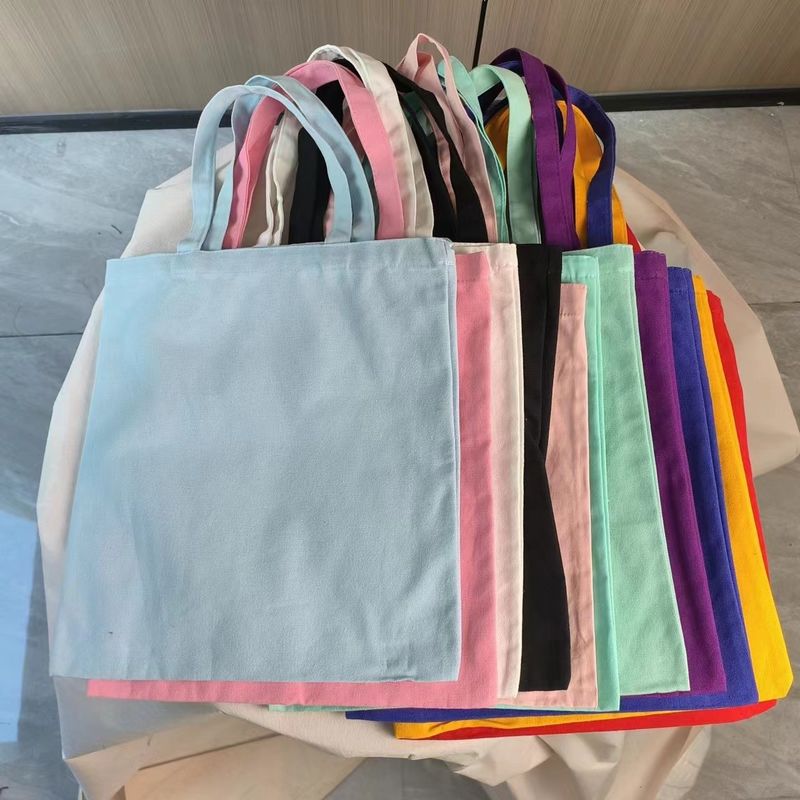 Lining Material Canvas Hot Recycled Plain Cotton Shopping Bag Advertisement Tote Bag For Promotion
