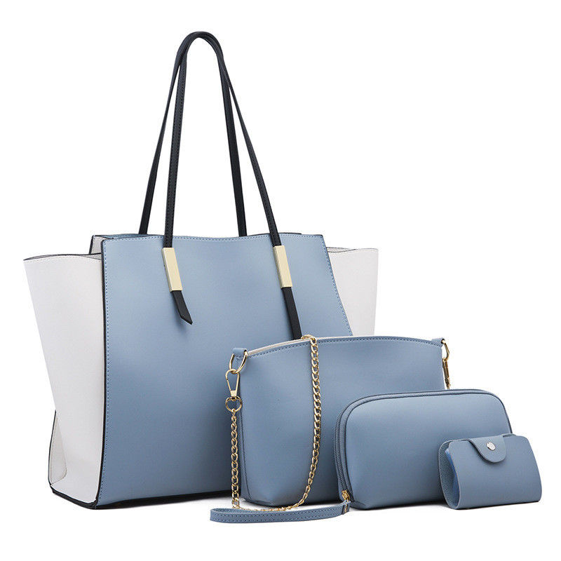 Customized Logo Fashion Simple Mother Bag Three-piece Portable Tote Bag for Fashion