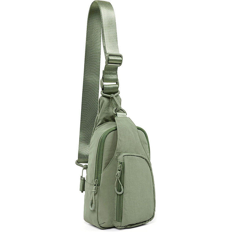 Small Mini Travel Sports Waterproof Nylon Shoulder Crossbody Sling Bag For Men Pillow