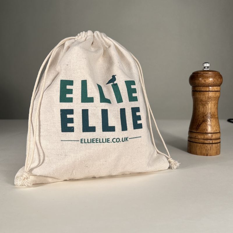 Custom Logo Printed Organic Canvas Cotton Drawstring Bag for Jewelry Packaging Demand