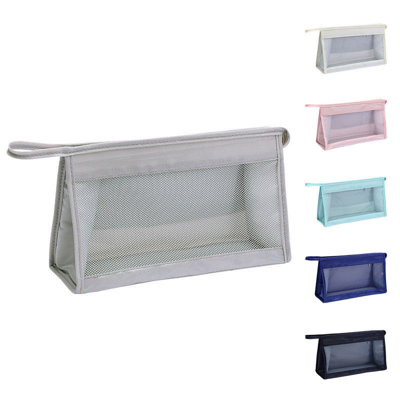 Custom Portable Clear Eva Mesh Outdoor Bag Travel Storage Pouch for Fashionable Style