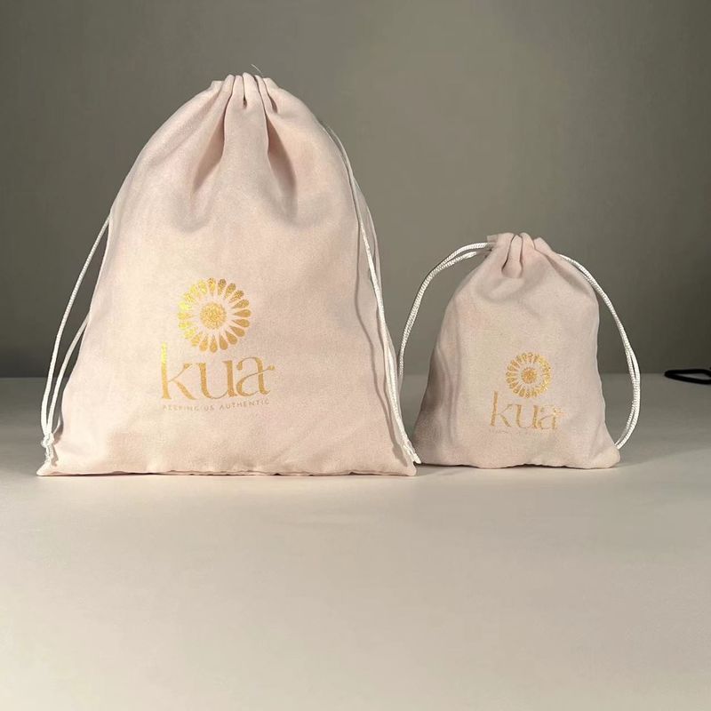 Custom Microfiber Jewelry Packaging Bag with Logo Customized Logo Letter Pattern Type