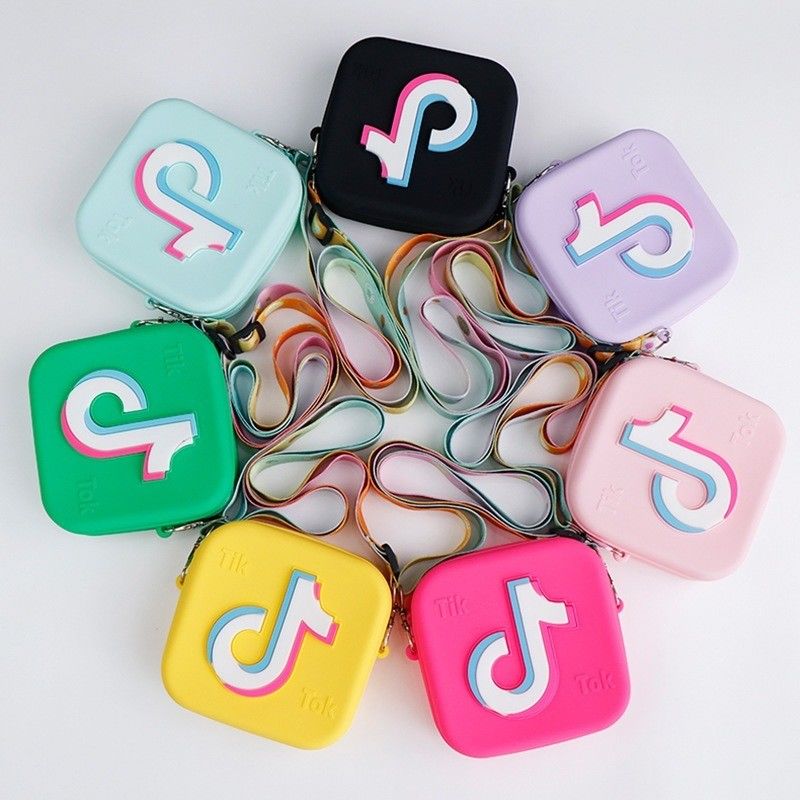 Mini Square Jelly Bags for Little Girls Fashionable and Functional Coin Purse Included