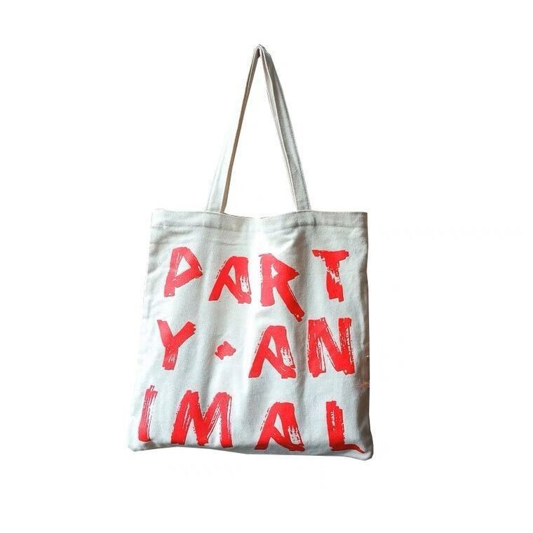 Newest Fashinable Style Female One Shoulder Simple OEM Printing Shopping Bag for Women