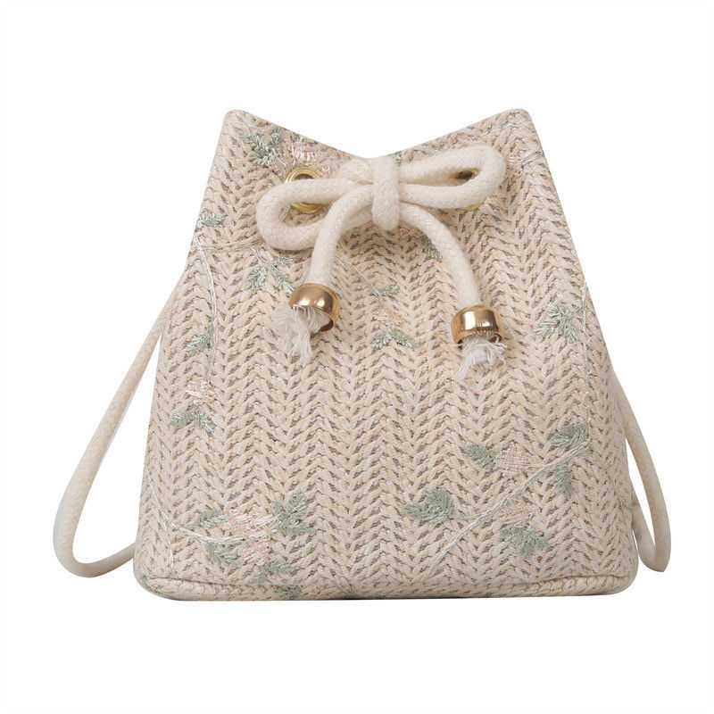 Travel Single Shoulder Crossbody Straw Bag in Customized Color for Hot Fashion Lovers