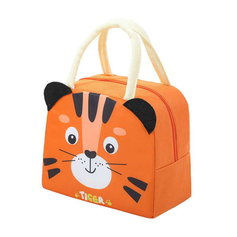 Customized Logo Portable Insulated Thermal Lunch Box for Women Girl Kids Children