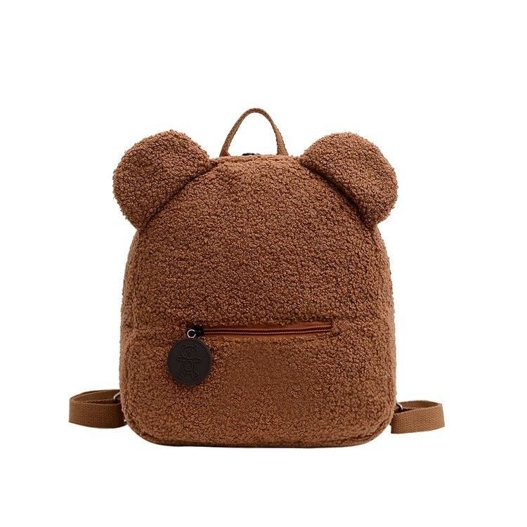 OEM/ODM Acceptable Fashion Bag School Backpack Bags Waterproof Plush Backpack for Kids