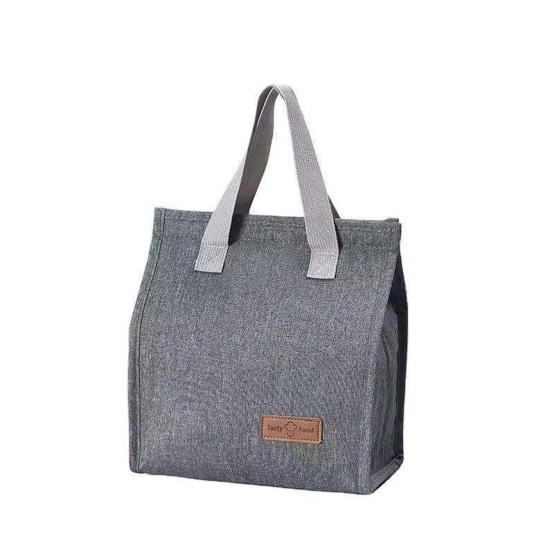Polyester Shopping Lunch Cooler Bag Thermal Tote for Simple and Fashion Insulation