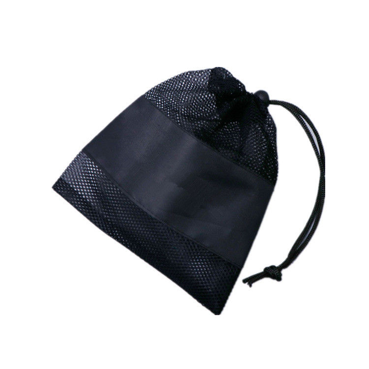 Mesh Drawstring Bag For Packaging Mesh Bag Small Warehouse With Custom Logo Accepted