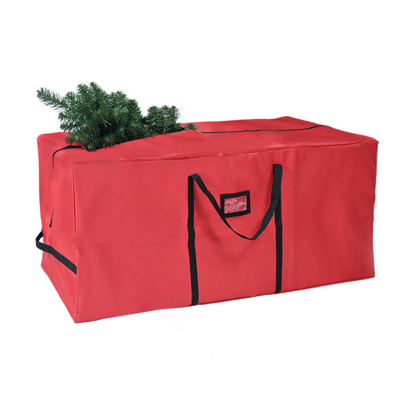Customized Color Heavy Duty Durable 600d Oxford Dustproof Christmas Tree Storage Bag
