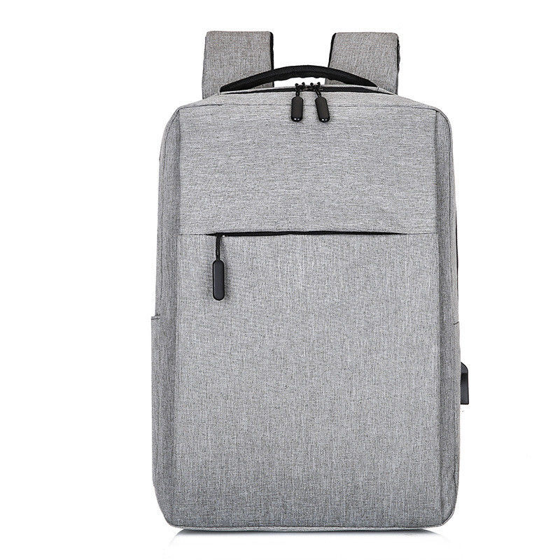 Custom Logo Fashion Style Travel School College Bag Smart USB Laptop Bag for Computer