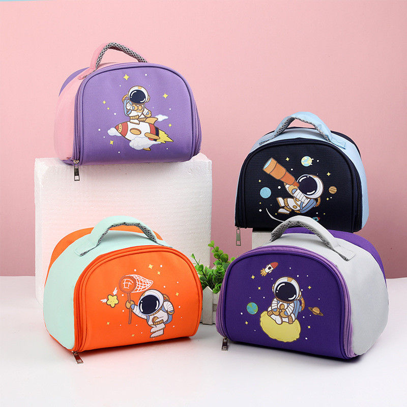 Food Cartoon Kids Cooler Lunch Bags Portable thermal bag for Girl Insulation bag
