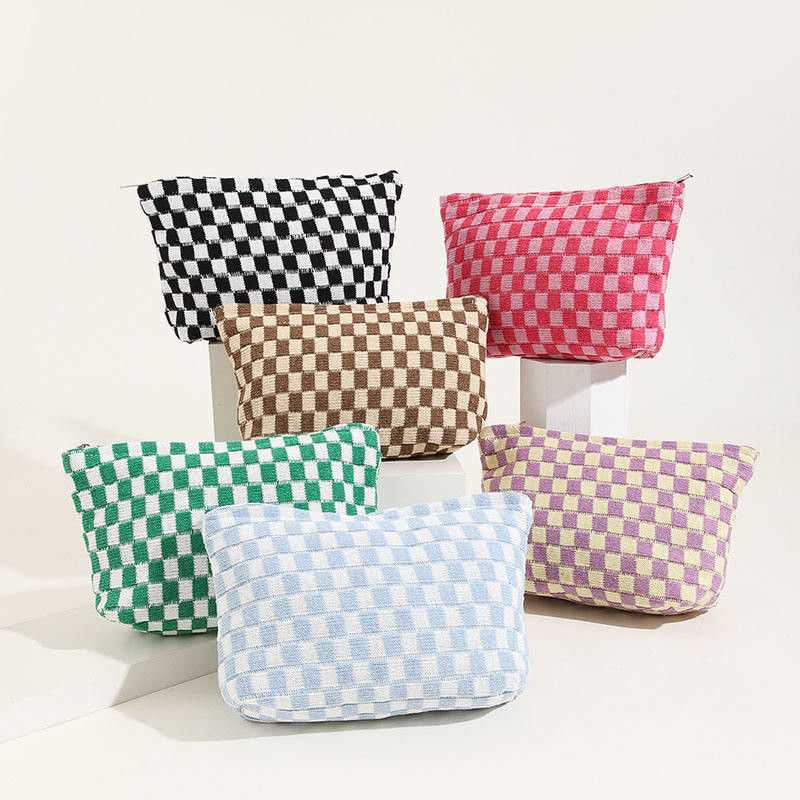 Makeup Bag Pouch for Women Girls Convenient Travel Toiletry Cosmetic Bag in Fashion Style