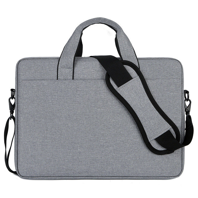 Customized Logo Laptop Case Cover Shell Portable Waterproof Canvas Bag for Men Women