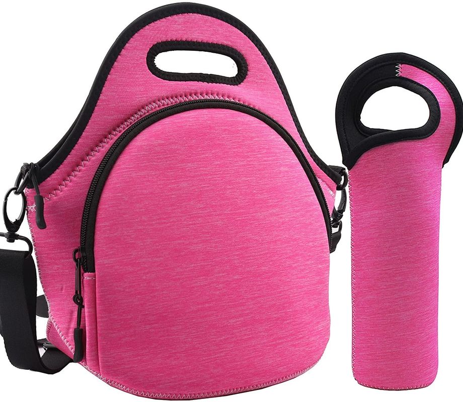 12.6x6.3x12.6 inches Insulated Thermal Lunch Box Tote Bag for Student School Neoprene