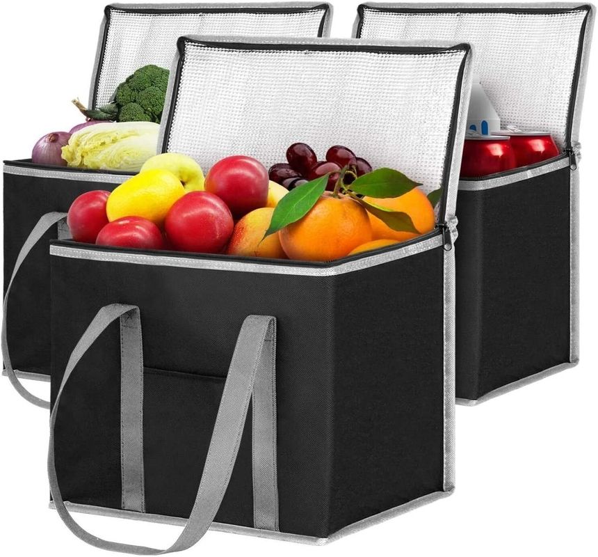 Food Custom Logo Reusable Tote Bag Insulated Cooler Baby Milk Bag for Grocery Shopping
