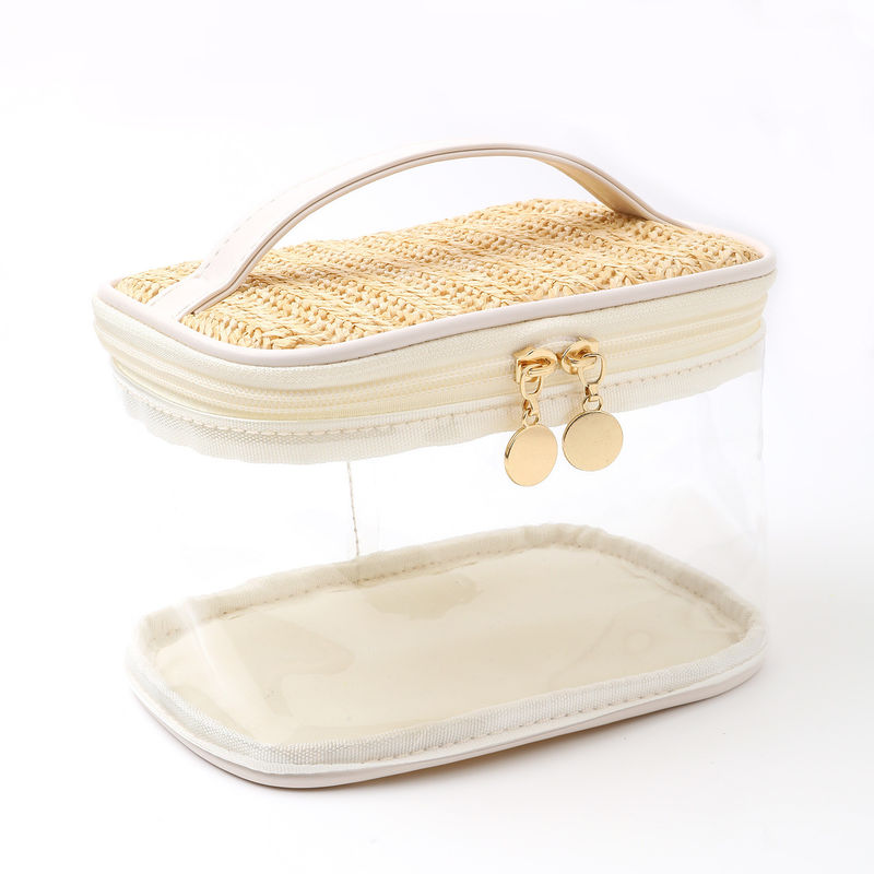 2024 Large Capacity PVC Portable Travel Toiletry Bag Cosmetic Storage Bag for Fashion