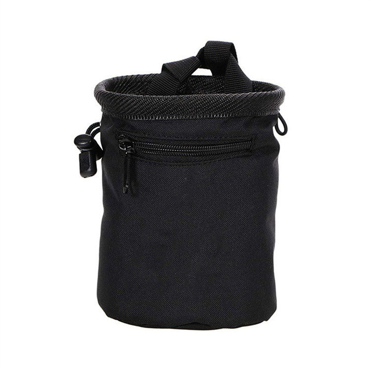 Customized Color Open Closure Bouldering Chalk Bag Bucket for Rock Climbing Weightlifting