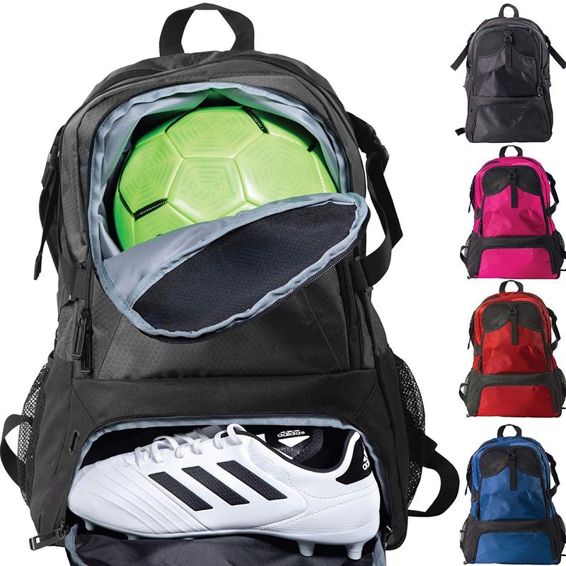 Large Capacity Bright Color Sports Backpack with Customized Logo and Letter Pattern
