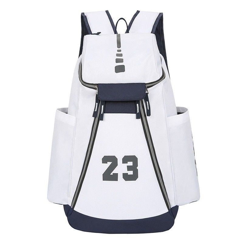 Minimalist Style Grey Oxford USB Charging Student Backpack for Sports Daily Leisure