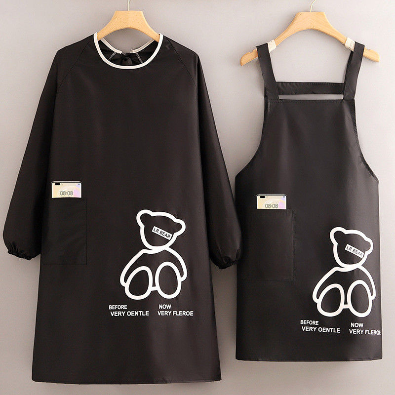 Custom Print Kitchen Cook Apron For Chef Sublimation Waterproof Cotton Polyester Apron Logo Set