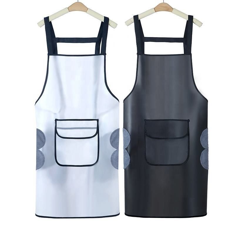 Transparent Waterproof Pvc Apron 7 Days Sample Order Lead Time for Restaurant Server