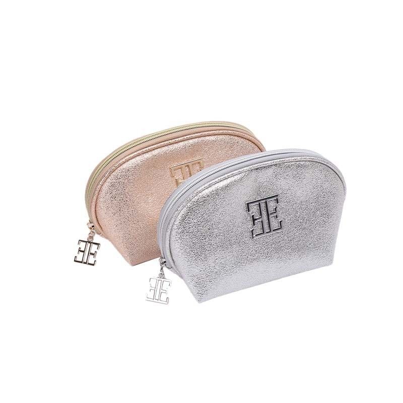 Custom Logo Cosmetic Bags High Value Multi-functional Portable PU Makeup Bag With Zipper