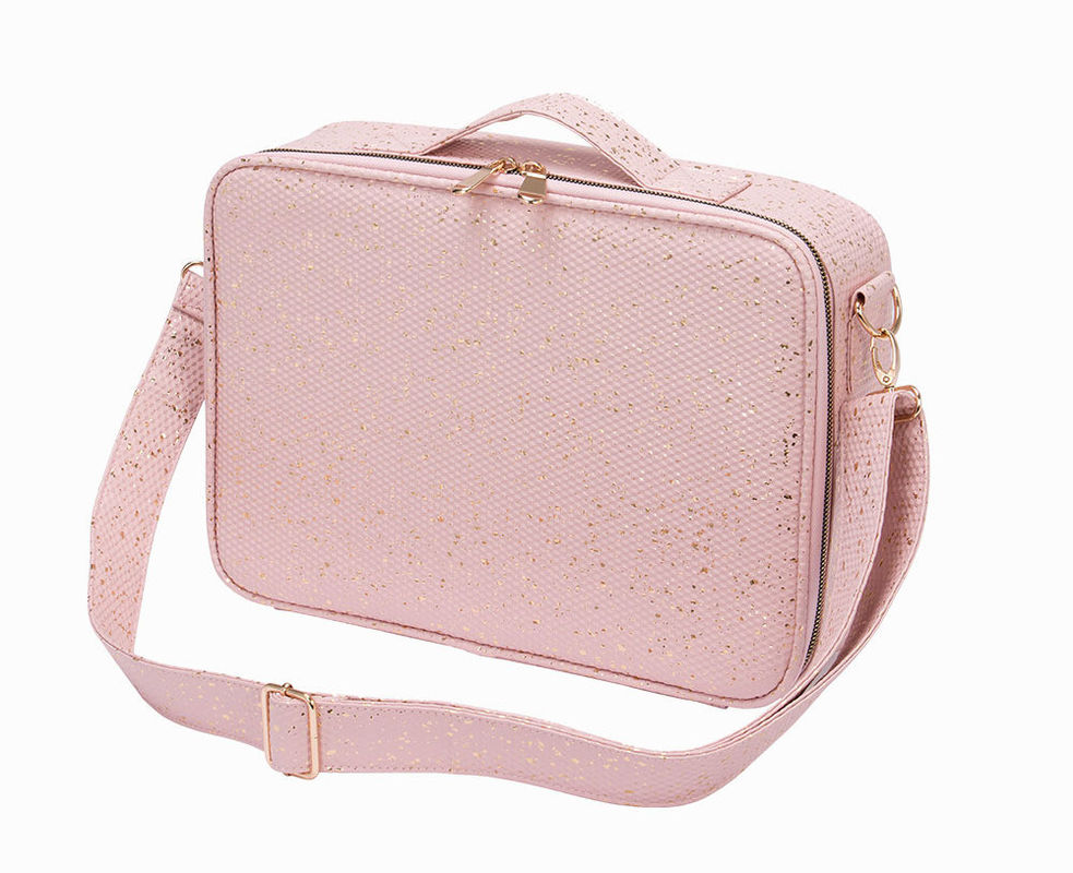 Solid Pattern Type Cosmetic Bag for Customised Color Portable Handheld Shoulder Bag