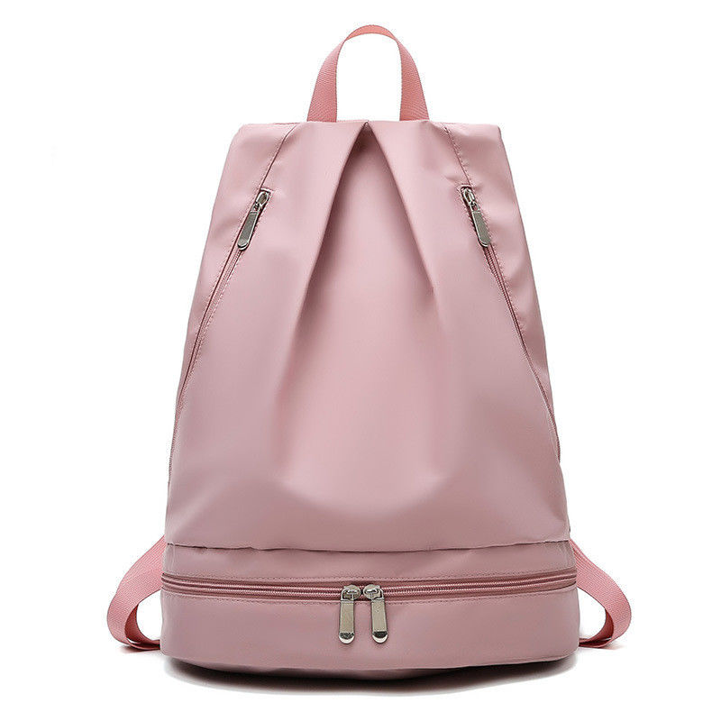 Unisex Dry and Wet Separation Rope Bundl Pocket Drawstring Outdoor Backpack Travel Bag