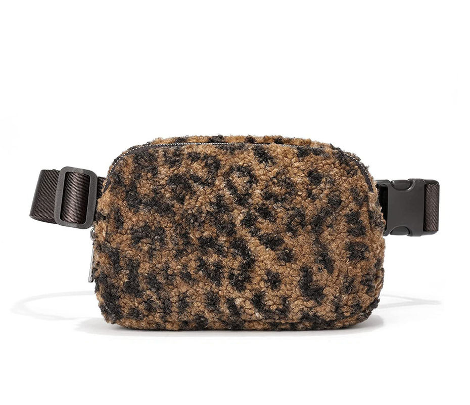 OEM/ODM Accepted Women's Sherpa Cute Belt Bag Fashion Berber Fleece Fanny Pack