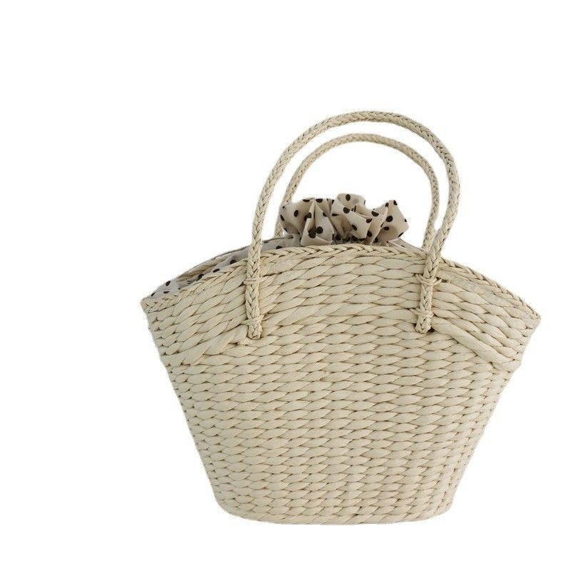 High Capacity Tassel Pendant Women Shoulder Bucket Bag with Customized Color