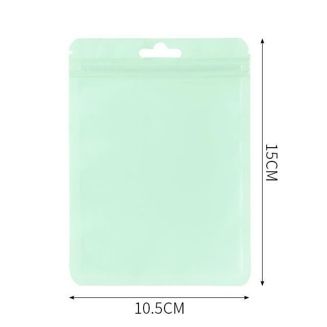 Thickened Transparent Bag for Conveniently Storing Makeup Brushes in Customized Colors