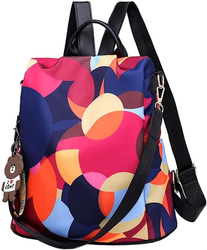 External Frame Women's Shoulder Bag Lightweight Waterproof and Anti-Theft for Travel