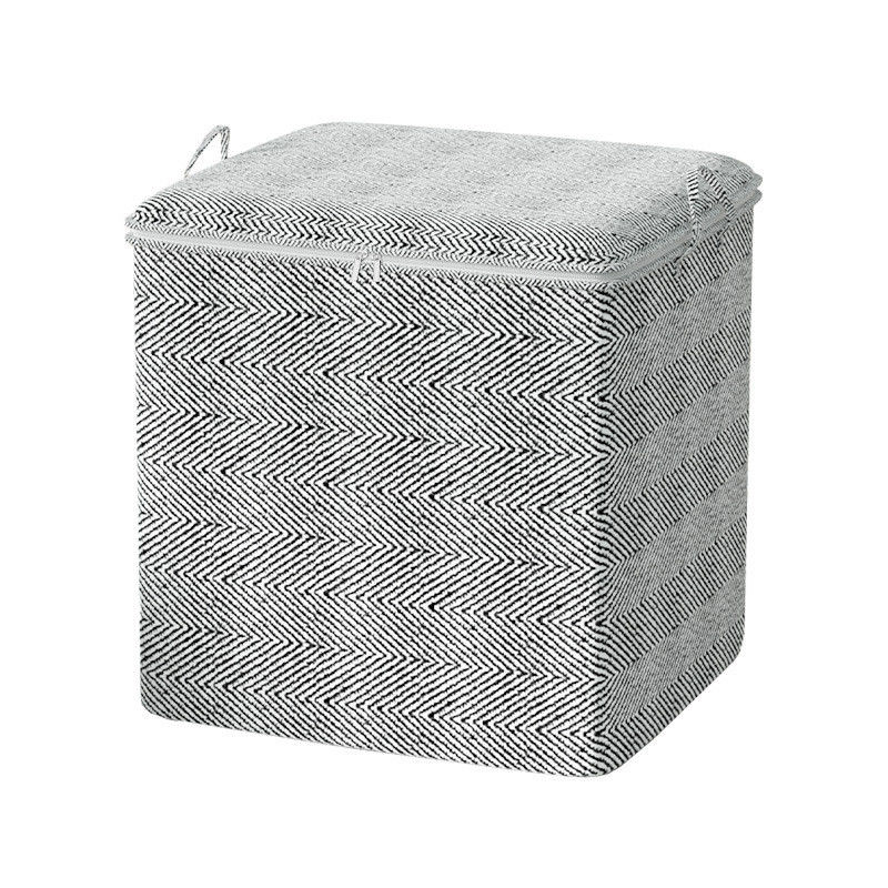 Large Capacity Fabric Foldable Clothes Toys Storage Basket in 80l for Customized Color