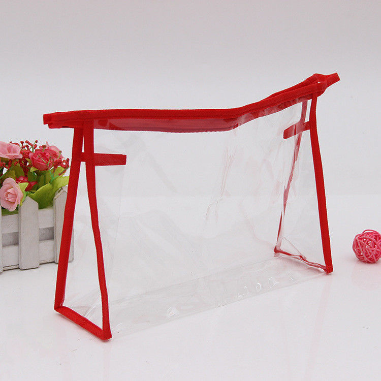Women Bulk Makeup Pouch Transparent PVC Waterproof Travel Toiletry Bag for Daily Life
