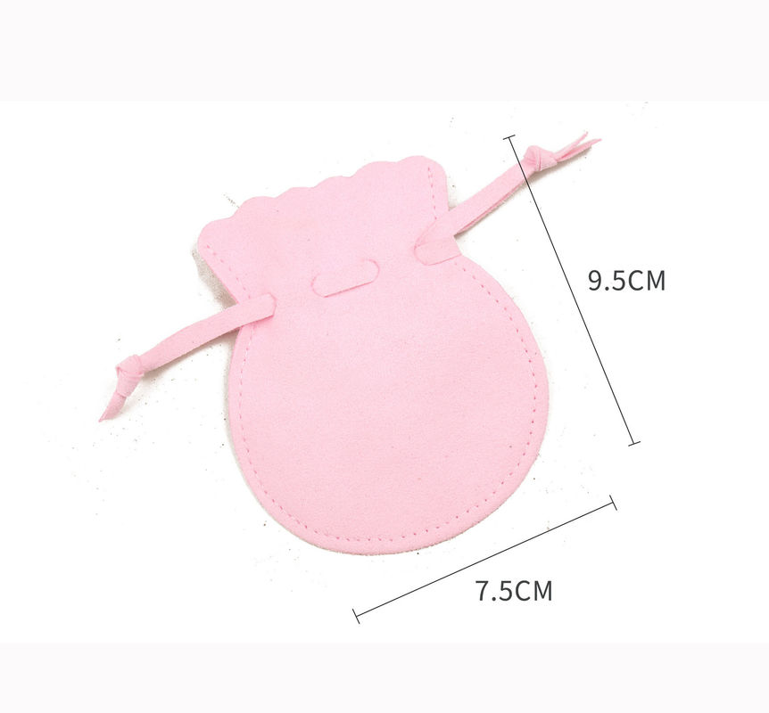 Customized Logo Silk Satin Dust Velvet Pouch Drawstring Jewelry Bag Other Decoration