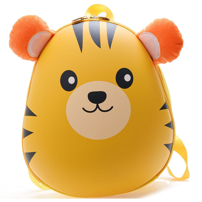 Daily School Life Logo Customized Logo Small Backpack Bags for Kids Eggshell School Bag