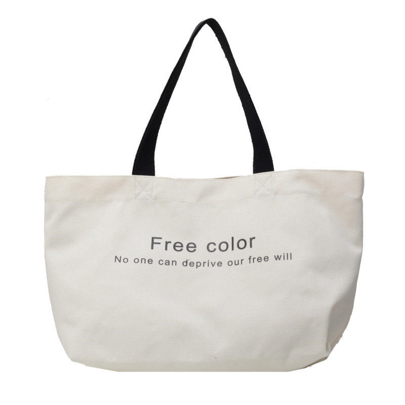 Fashionable Print Pattern Canvas Tote Bag for Women Oversized Weekend Grocery Handbag