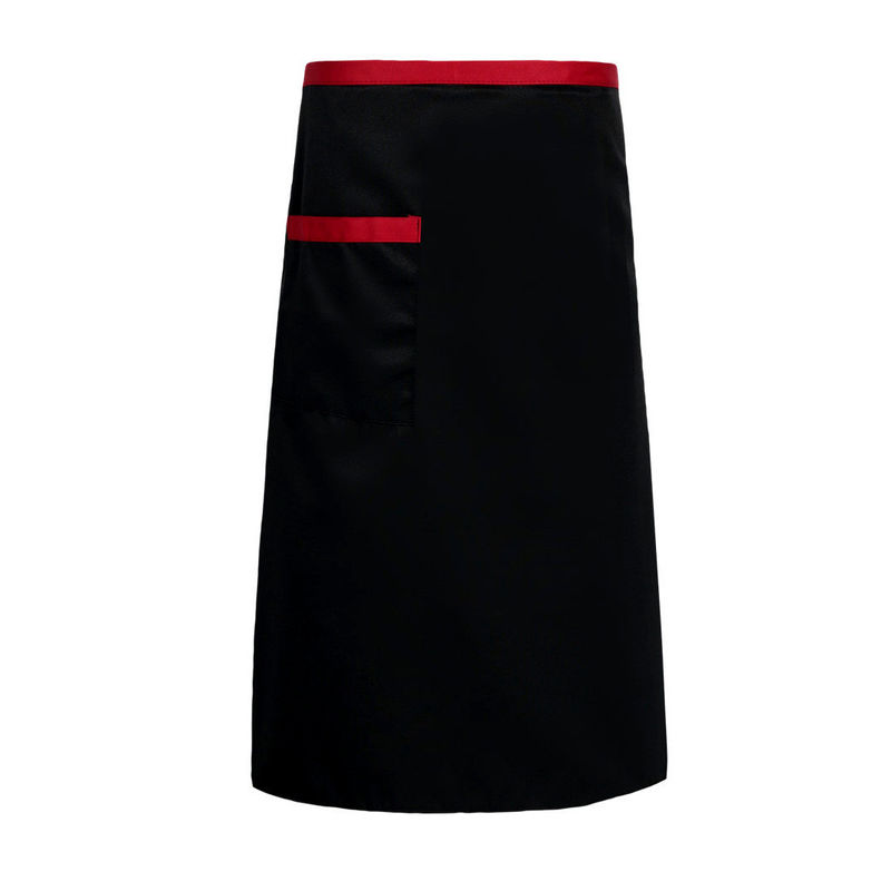 Custom Logo Printing Polyester Twill Cotton Coffee Foil Apron for Both Men and Women