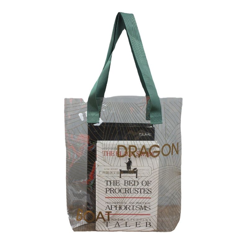PVC Clear Plastic Luxury Beach Tote Bag for Women Newest Fashionable Style OEM/ODM