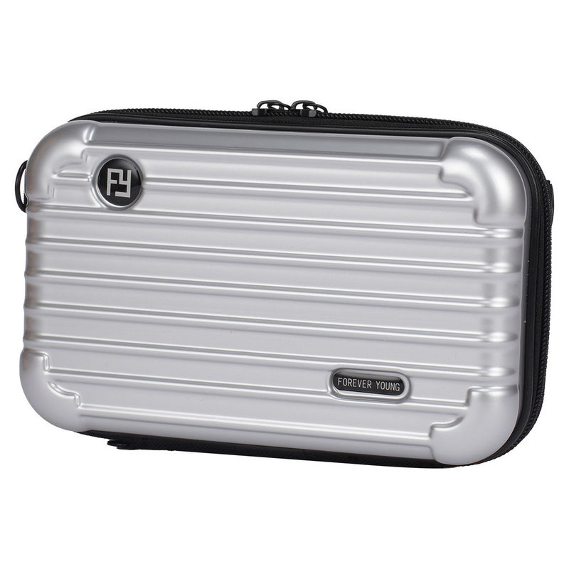 Custom PC Cosmetic Bag Zipper Closure Luggage Design Fashionable Makeup Bag for Unisex