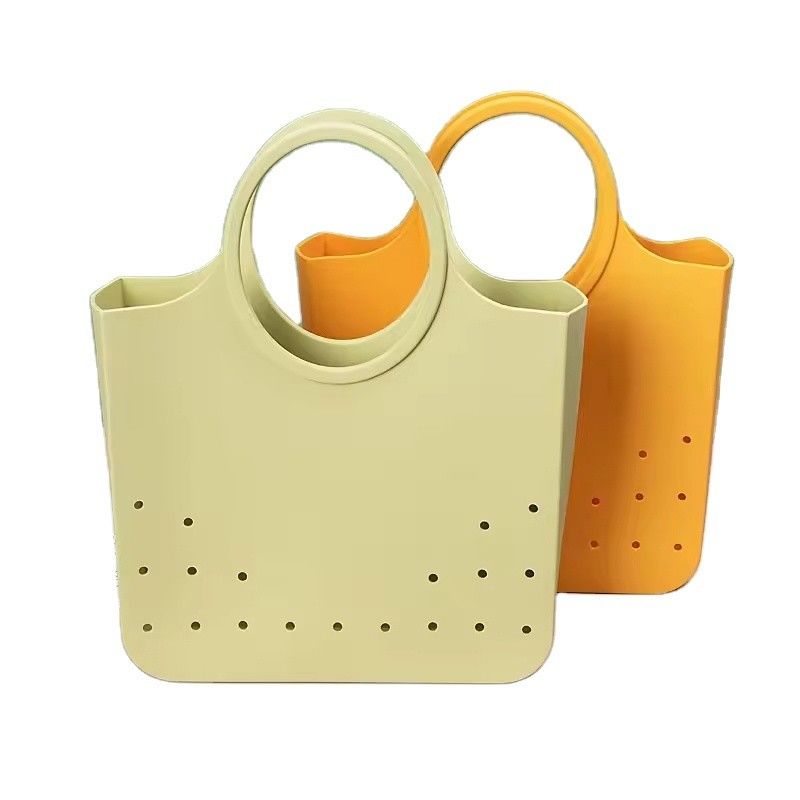 Waterproof M Size Hand Tote for Outdoor Activities PVC Lining Material Beach Bogg Bag