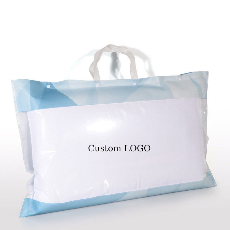 Customized Color Pvc And Non Woven Bag For Duvet Packaging With Customized Decoration