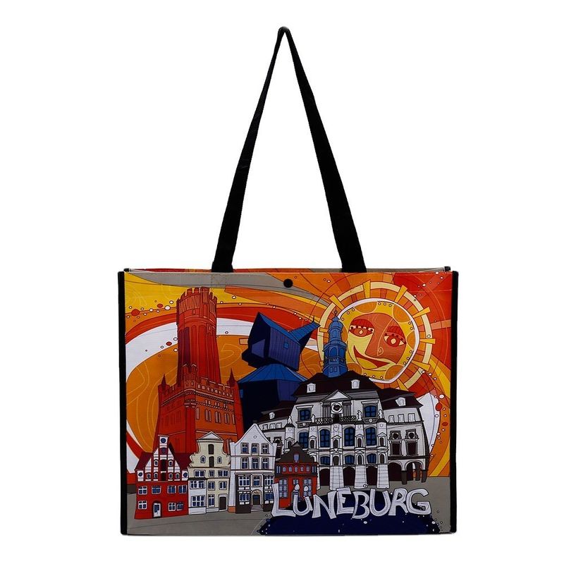 Customized Reusable Fabric Nonwoven Grocery Shopping Bags for Newest Fashinable Style