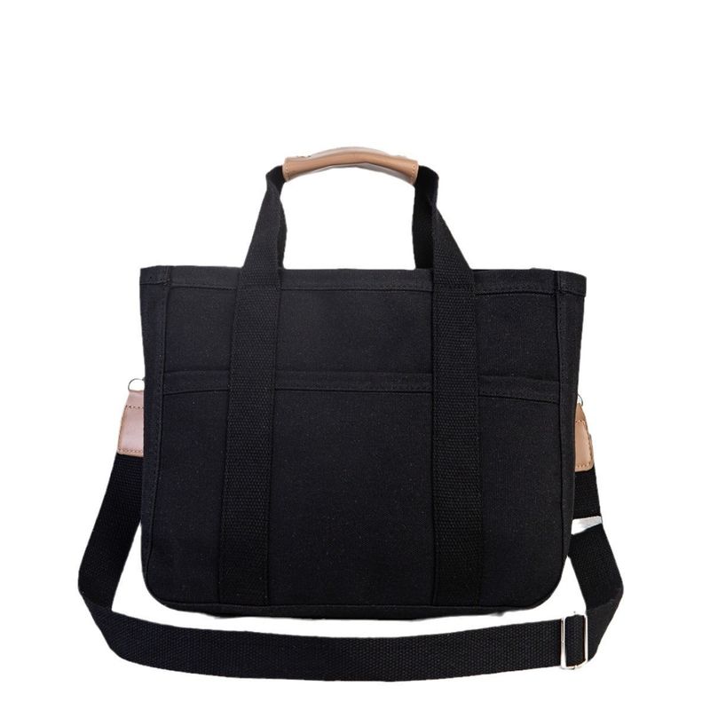 Acceptable OEM/ODM Customizable Logo Big Sustainable Cotton Canvas Shopper Tote Bag