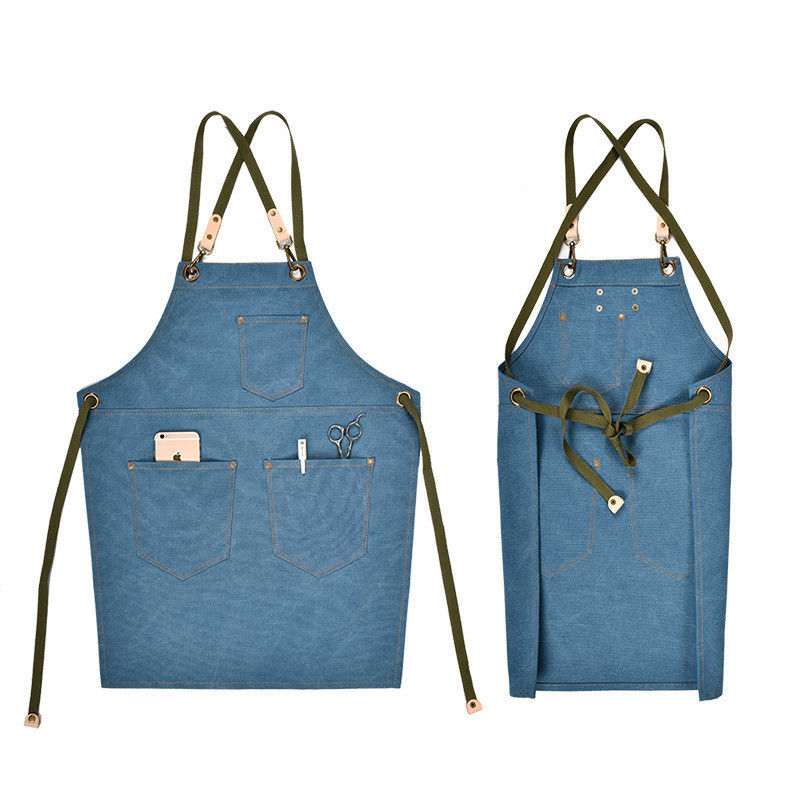 7 Days Sample Order Lead Time Support Uniform Apron for Nail Techs and Bartenders
