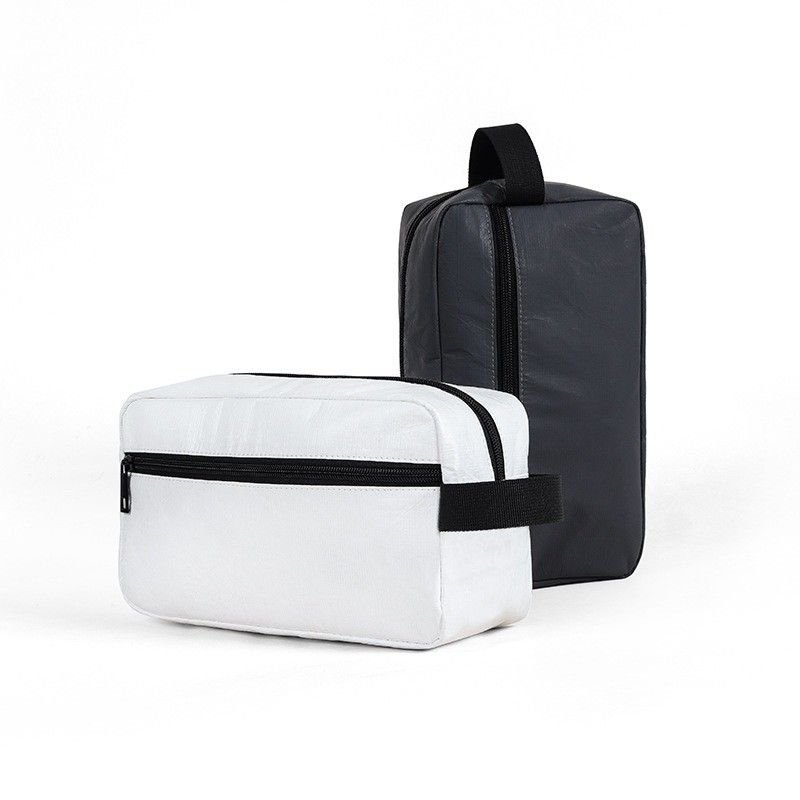 Waterproof Travel Men Cosmetic Case Tyvek Dupont Paper Toiletry Bag for Customer OEM