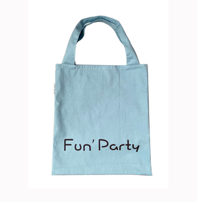 Women's Custom Logo Eco Reusable Floral Design Printed Natural Recycled Cotton Canvas Shopping Tote Bag