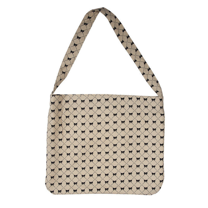 Women's Large Capacity Korean Ins Printed Shoulder Bag for Commuting and Shopping